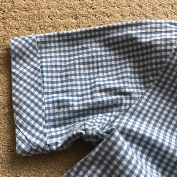 Blue checkered dress - Picture 4 of 6